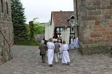 Bittprozession an Christi Himmelfahrt (Foto: Karl-Franz Thiede)